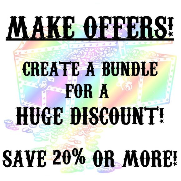 Make BUNDLES for a HUGE DISCOUNT! - Picture 1 of 1